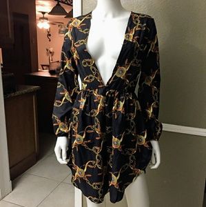 Anchor's Away Shirt Dress